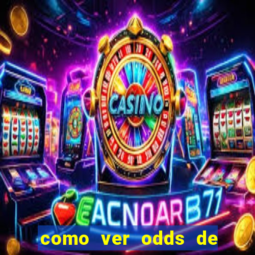 como ver odds de jogos passados